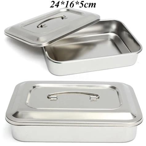 stainless steel instrument box|medical surgical dental instrument box.